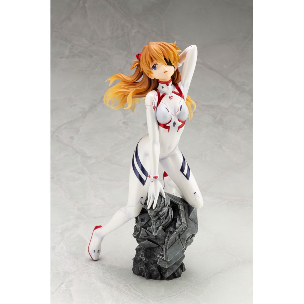 Evangelion: 3.0 Asuka Langley Shikinami White Pluguit Statue