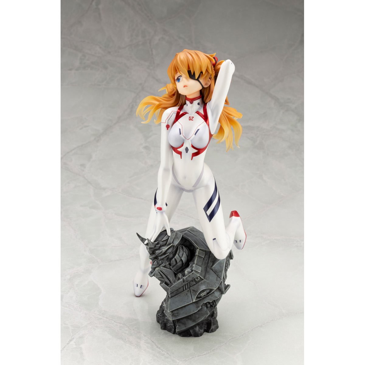 Evangelion: 3.0 Asuka Langley Shikinami White Pluguit Statue