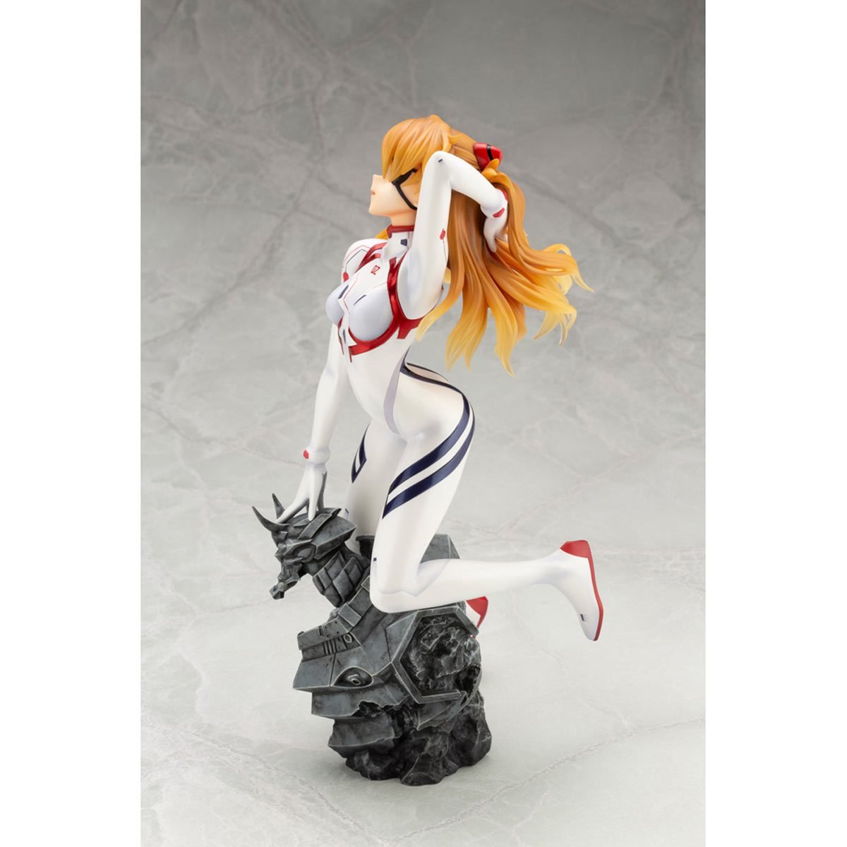 Evangelion: 3.0 Asuka Langley Shikinami White Pluguit Statue