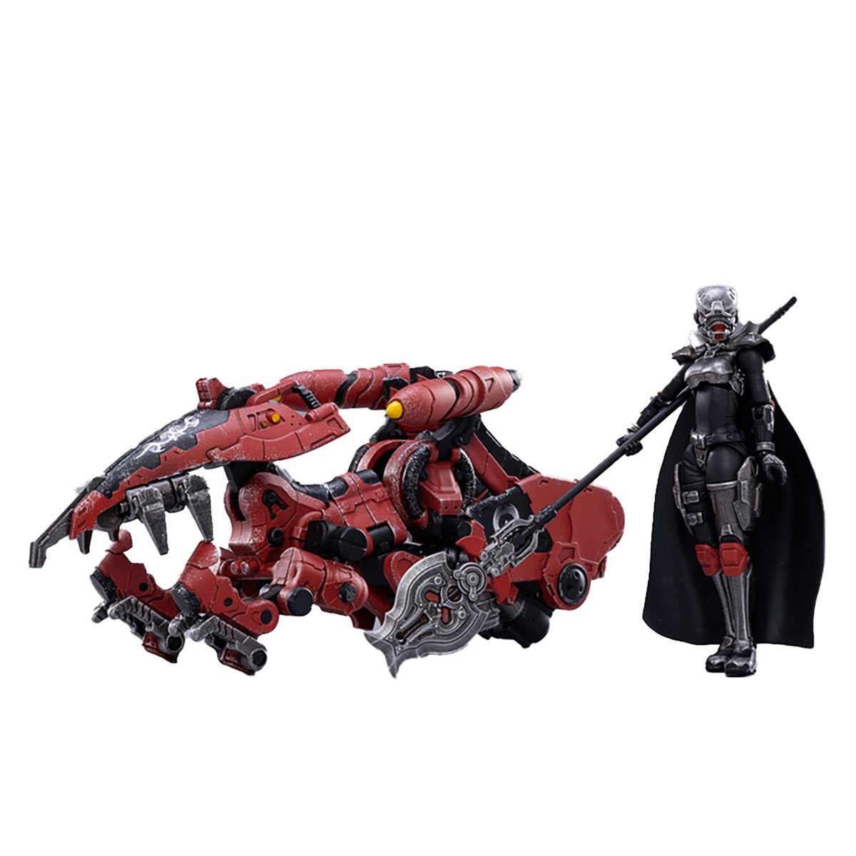 Joy Toy Saluk Flame Dragon Cavalry Crimson 1:18 Scale Action Figure