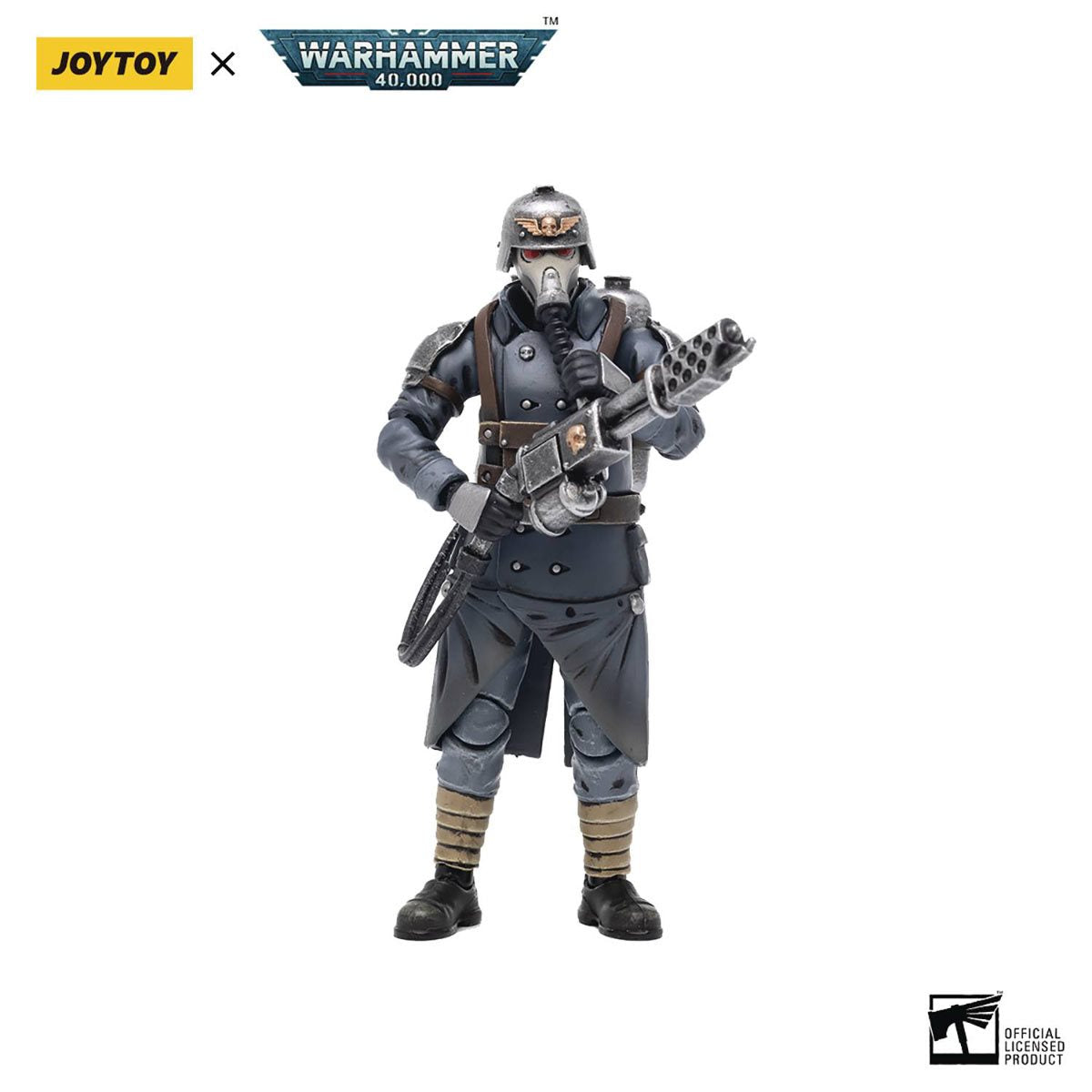 Joy Toy Warhammer 40,000 Death Korps of Krieg Guardsman with Flamer 1:18 Scale Action Figure