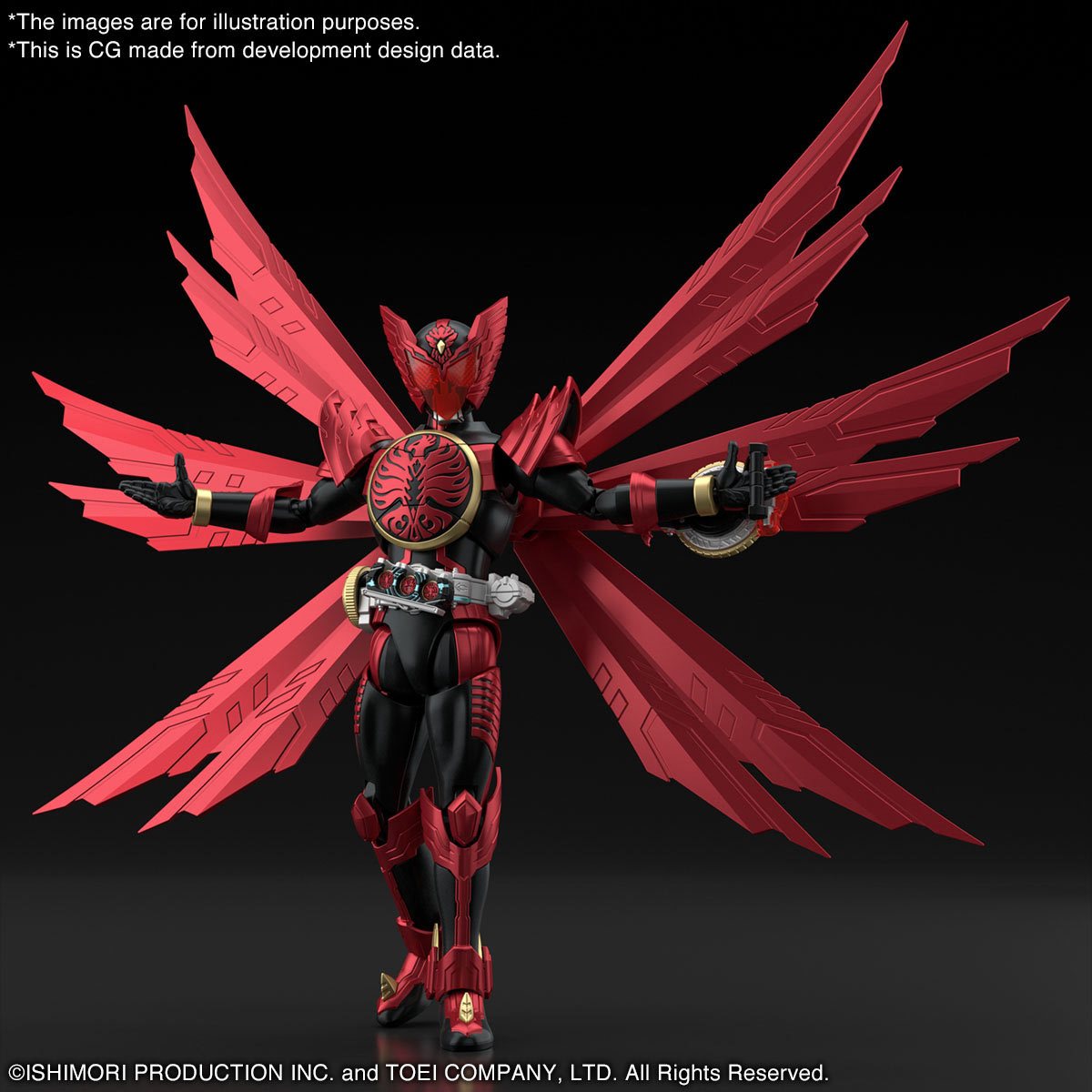Kamen Rider OOO Tajadoru Combo Figure-rise Standard Model Kit