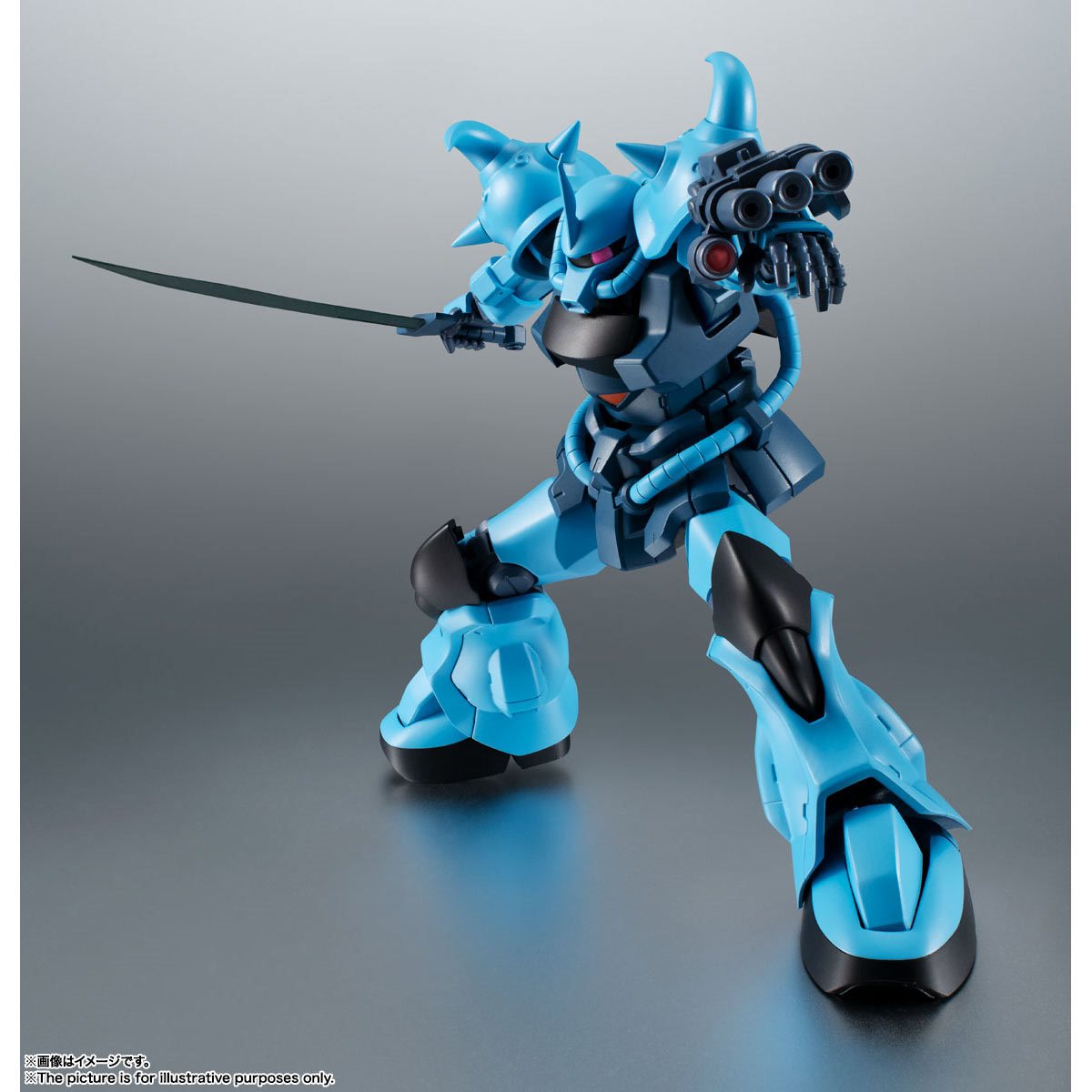 Mobile Suit Gundam The 08th MS Team MS-07B-3 Gouf Custom Side MS Version A.N.I.M.E. The Robot Spirits Action Figure