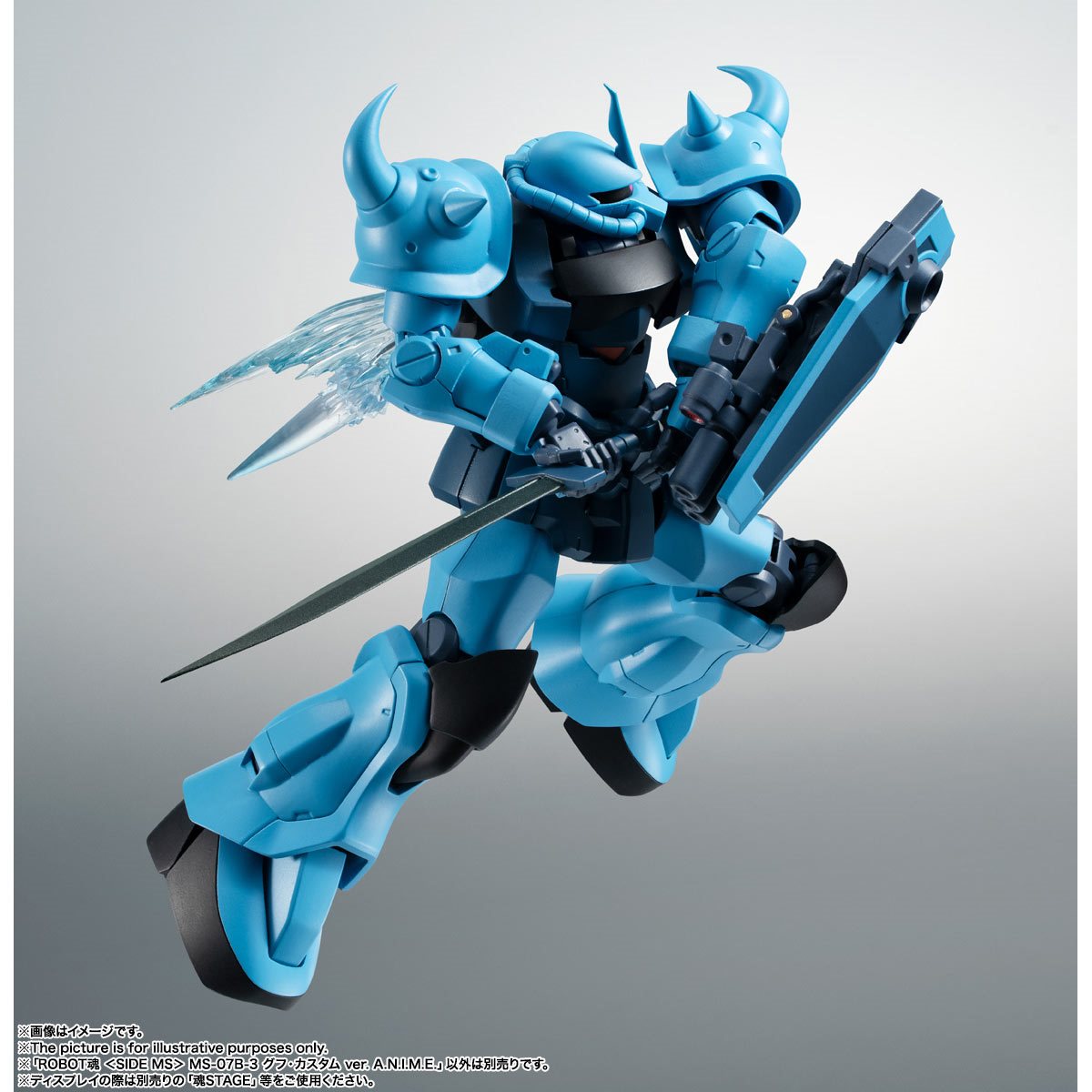 Mobile Suit Gundam The 08th MS Team MS-07B-3 Gouf Custom Side MS Version A.N.I.M.E. The Robot Spirits Action Figure