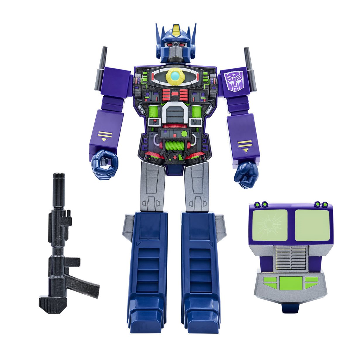 Transformers Shattered Glass Optimus Prime Super Cyborg Vinyl Figure