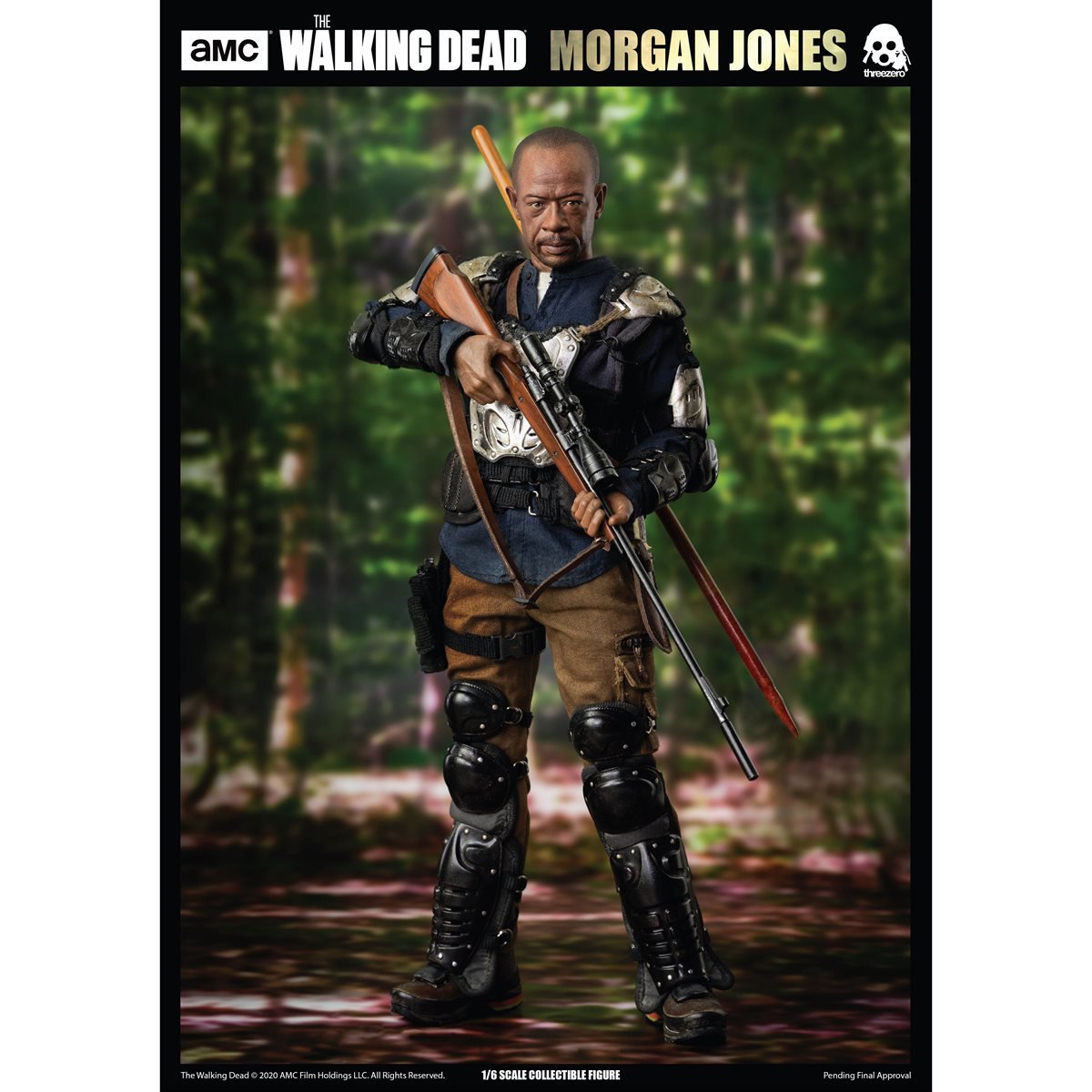 The Walking Dead Morgan Jones Season 7 1:6 Scale Figure