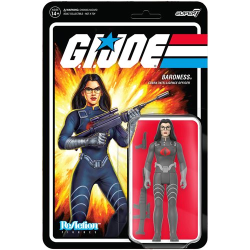 G.I. Joe Baroness Version 2 3 3/4-Inch ReAction Figure