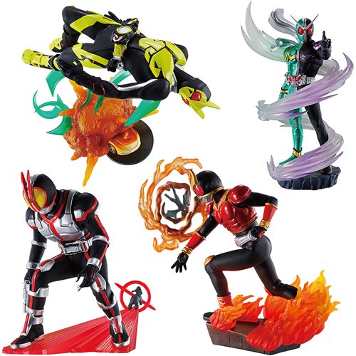 Kamen Rider Legend Rider Petitrama Series Memories Set of 4