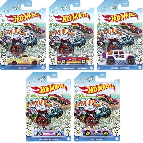 Hot Wheels Spring 2023 Mix Vehicle Case