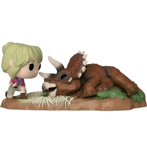 Jurassic Park Dr. Sattler and Tricerato Pop! Moment - Exclusive