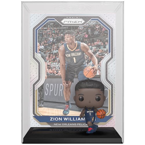 NBA Zion Williamson Pop! Trading Card Figure with Case