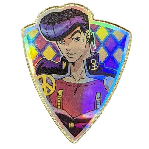 Jojo's Bizarre Adventure Foil Shield Series Josuke Pin