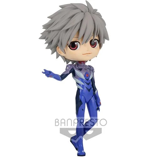 Rebuild of Evangelion Kaworu Nagisa Plugsuit Version B Q Posket Statue