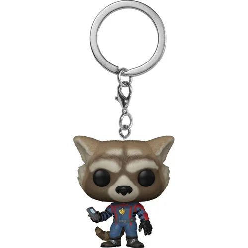 Guardians of the Galaxy Volume 3 Rocket Pocket Pop! Key Chain