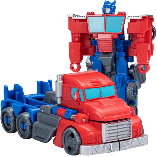 Transformers Earthspark 1 Step Flip Optimus Prime