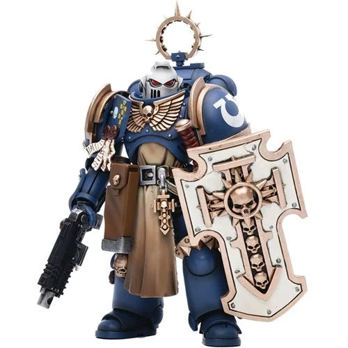 Joy Toy Warhammer 40,000 Space Marines Ultramarines Bladeguard Veterans 02 1:18 Scale Action Figure