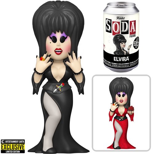Elvira Vinyl Soda Figure