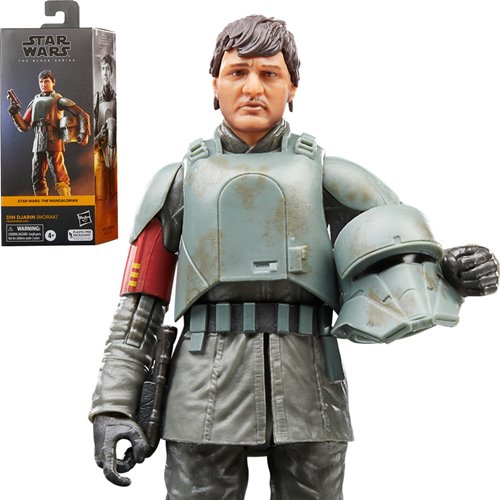 Star Wars The Black Series Din Djarin (Morak) 6-Inch Action Figure