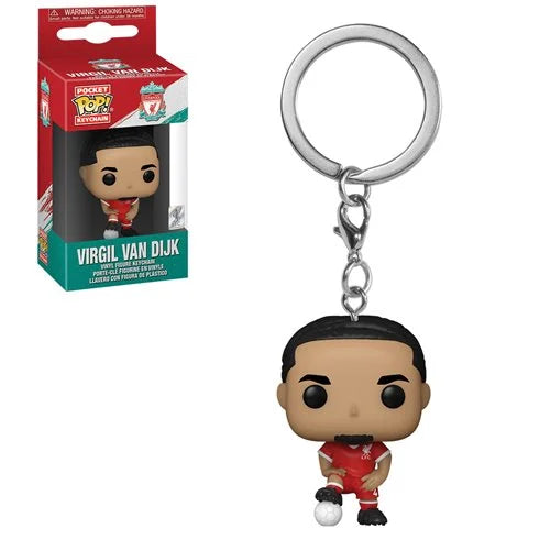 Football Liverpool Virgil van Dijk Pocket Pop! Key Chain