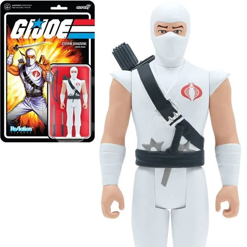 G.I. Joe Storm Shadow 3 3/4-Inch ReAction Figure