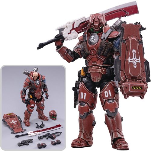 Joy Toy Battle for the Stars 01st Legion Steel Red Blade 1:18 Scale Action Figure