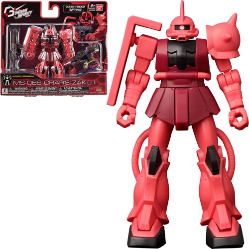 Gundam Infinity Char's Zaku 4 1/2-inch Scale Action Figure