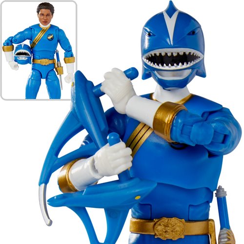 Power Rangers Lightning Collection Wild Force Blue Ranger 6-Inch Action Figure