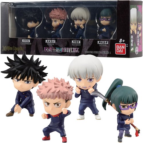 Jujutsu Kaisen Adverge Mini-Figure 4-Pack Box Set #1