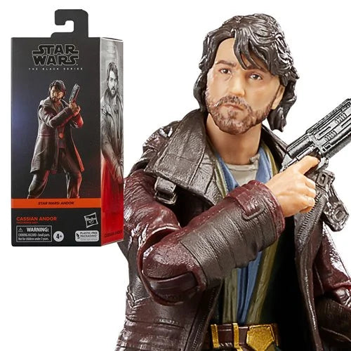 Star Wars The Black Series Cassian Andor (Andor) 6-Inch Action Figure