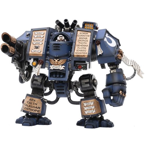Joy Toy Warhammer 40,000 Space Marines Ultramarines Venerable Dreadnought 1:18 Scale Action Figure
