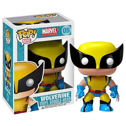 X-Men Wolverine Marvel Pop! Vinyl Bobble Head
