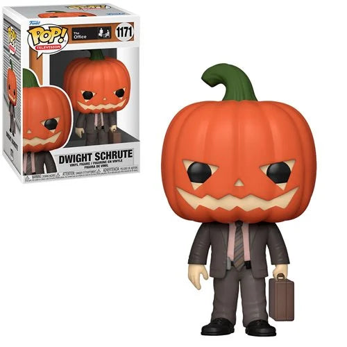 The Office Dwight Pumpkinhead Pop! Vinyl Figure
