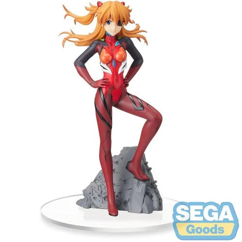 Rebuild of Evangelion Asuka Shikinami Langely Vignetteum Super Premium Statue