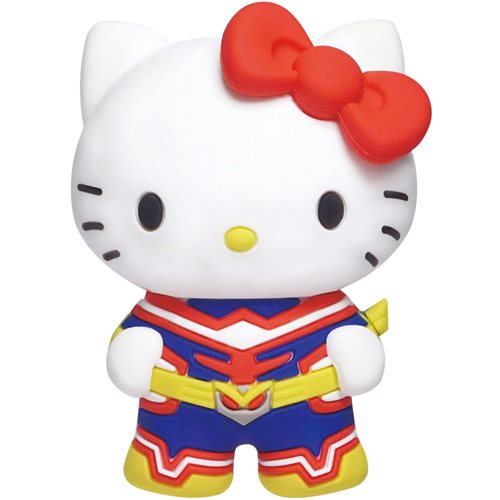 Hello Kitty x All Might 3D Foam Magnet