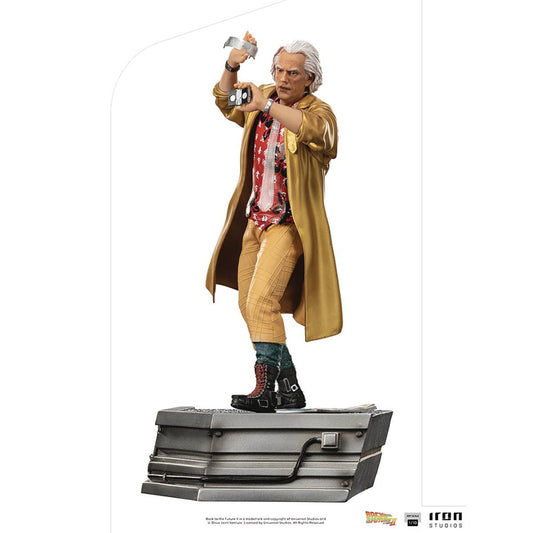Back to the Future Part II Doc Brown Art 1:10 Scale Statue