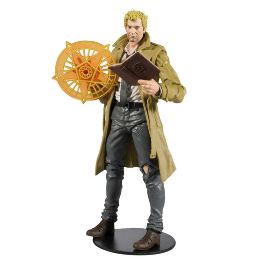 Black Adam John Constantine Page Punchers 7-Inch Scale Action Figure with Black Adam Comic Book
