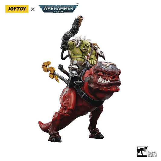 Joy Toy Warhammer 40,000 Orks Squighog Nob and Smasha Squig 1:18 Scale Action Figure Set