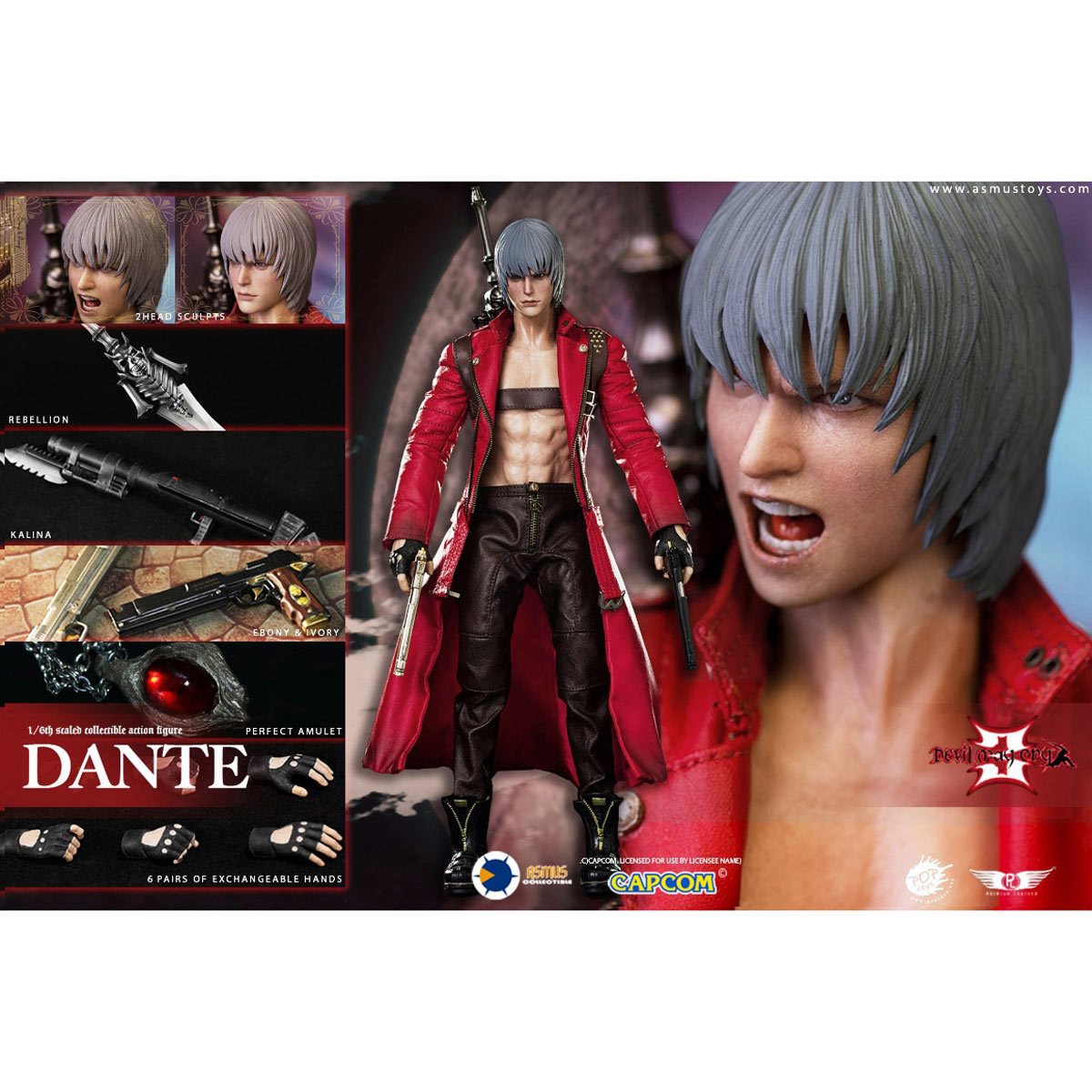 Devil May Cry 3 Dante 1:6 Scale Action Figure