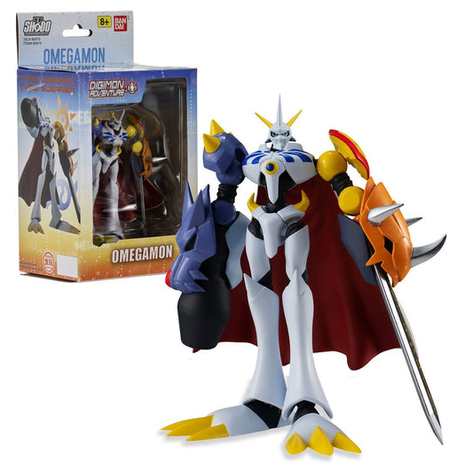Digimon Shodo Omegamon 6 1/2-Inch Action Figure