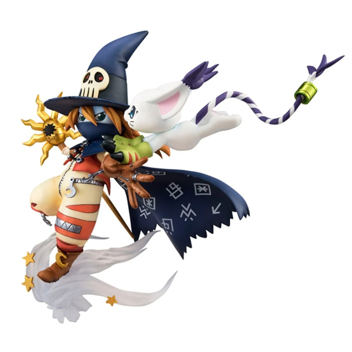 Digimon Wizarmon and Tailmon G.E.M. Series Statue - ReRun