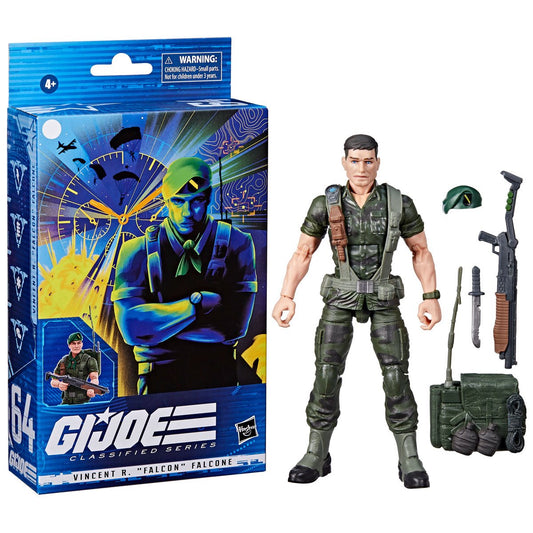 G.I. Joe Classified Series 6-Inch Vincent R. Falcon Falcone Action Figure