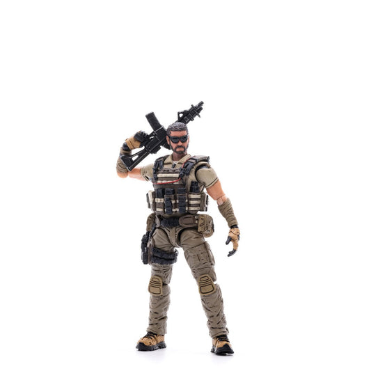 Joy Toy Peoples Armed Police Mercenary Kahn 1:18 Scale Action Figure