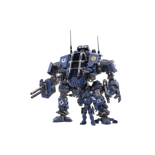 Joy Toy Warhammer 40,000 Vanguard Space Marines Ultramarines Invictor Tactical Warsuit 1:18 Scale Action Figure