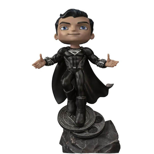 Justice League Superman Black Suit MiniCo. Vinyl Figure