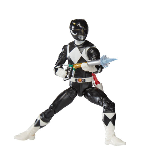 Power Rangers Lightning Collection Mighty Morphin Power Rangers Black Ranger 6-Inch Action Figure