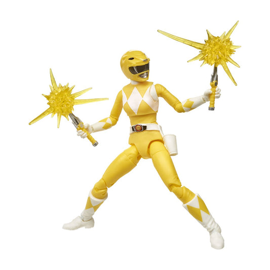Power Rangers Lightning Collection Mighty Morphin Yellow Ranger 6-Inch Action Figure