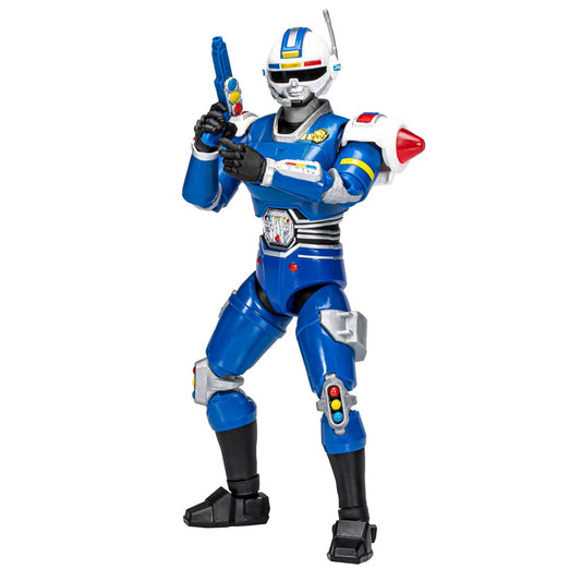 Power Rangers Lightning Collection Turbo Blue Senturion Deluxe 6-Inch Action Figure