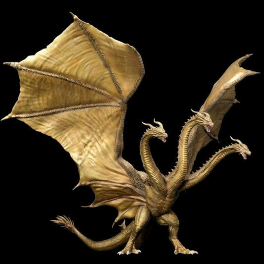 Godzilla King Ghidorah Hyper Solid Series Statue