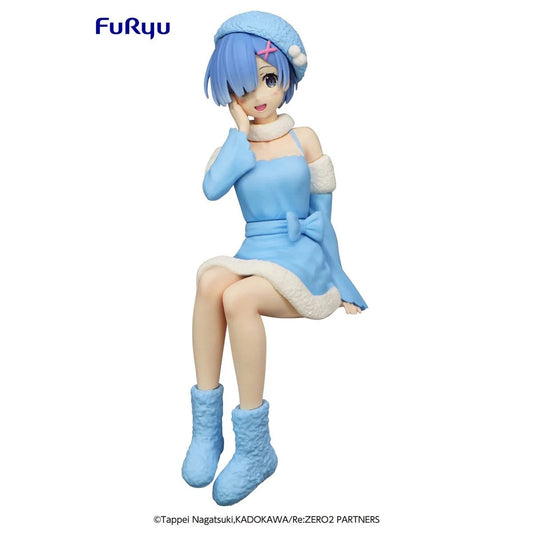 Re:Zero Rem Snow Princess Noodle Stopper Statue