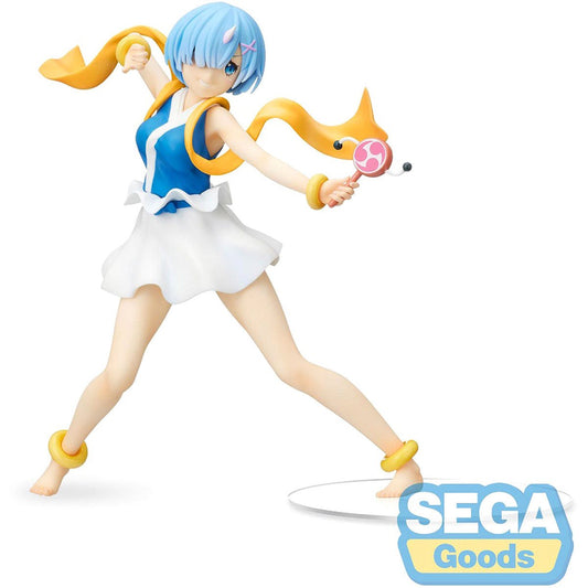 Re:Zero Rem Thunder God Ver. Super Statue